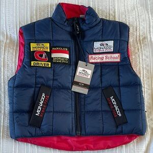 Mónaco Grand Prix Toddlers Size 3/4EU Puffer Vest